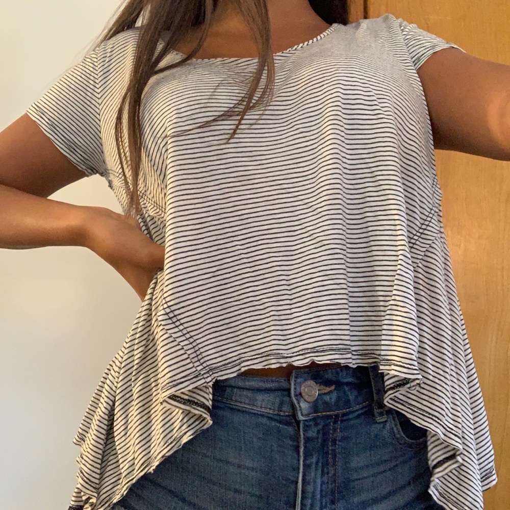 striped tee